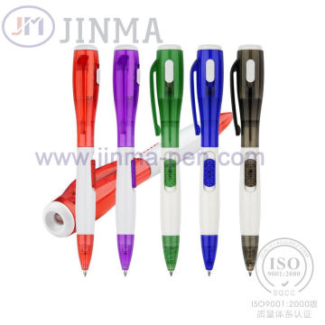 La populaire Promotion plastique stylo Jm-D01c avec une LED